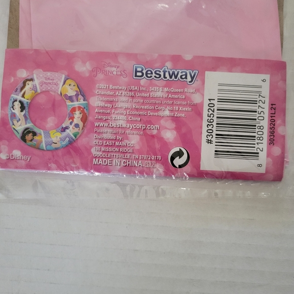 Bestway Disney Princess and H2oGo Novelty Ring Swim Ring Float ages 3/6 years - Picture 9 of 9